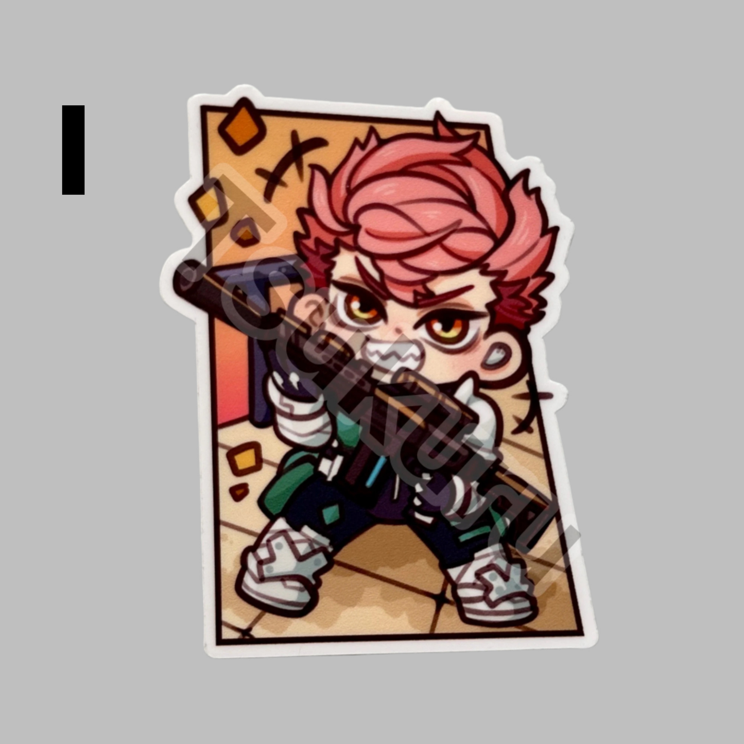 Vinyl Stickers- Defense