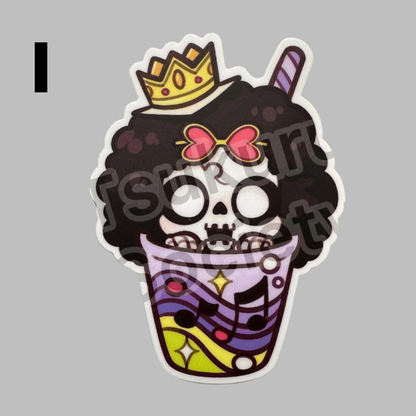 Vinyl Stickers- Boba Series - Pirates