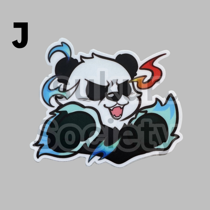 Vinyl Stickers- Battle