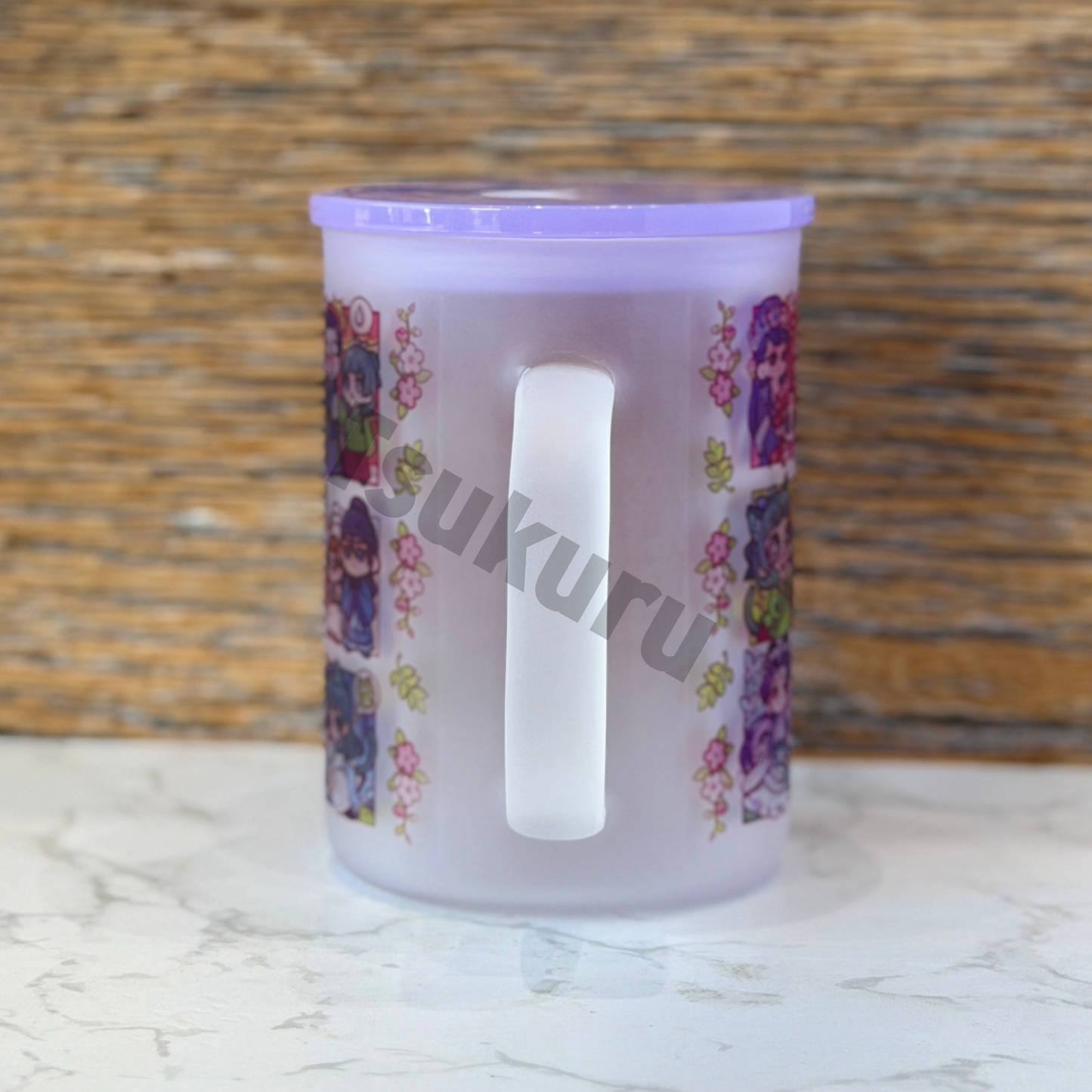 17oz Frosted Glass Mug - AD Panels V2