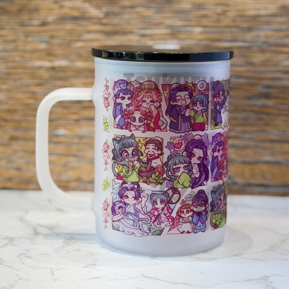 17oz Frosted Glass Mug - AD Panels V2