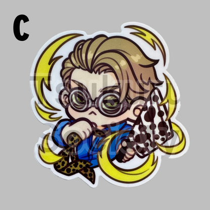 Vinyl Stickers- Battle