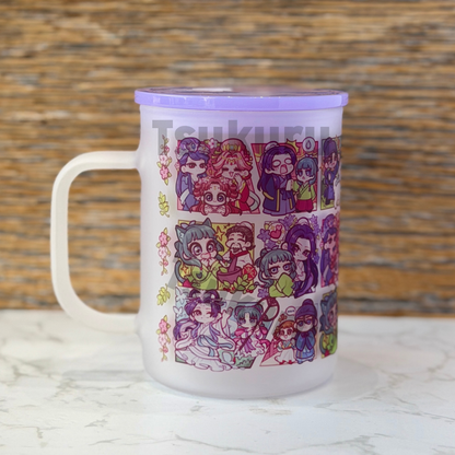 17oz Frosted Glass Mug - AD Panels V2