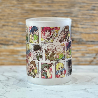 17oz Frosted Glass Mug - SD Panels