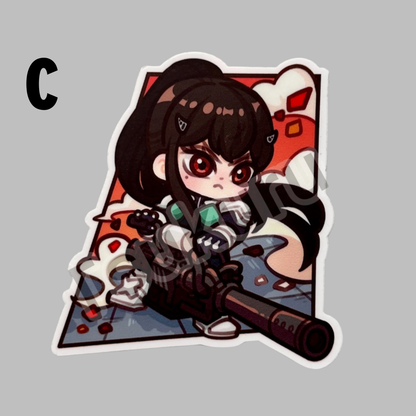 Vinyl Stickers- Defense