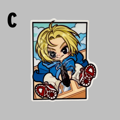 Vinyl Stickers- Assassins