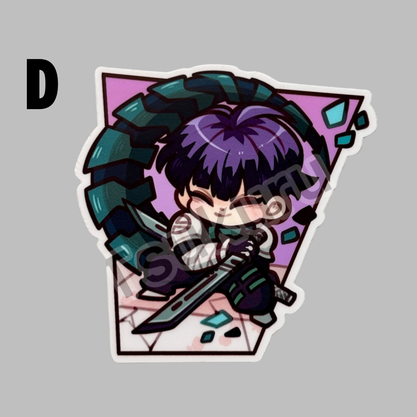 Vinyl Stickers- Defense