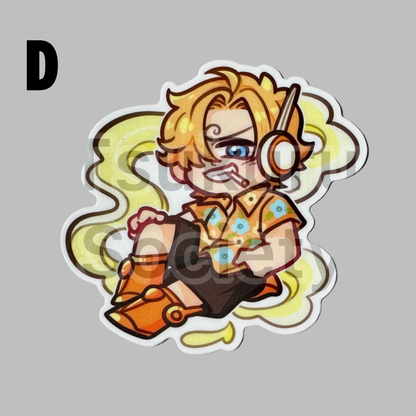 Vinyl Stickers- EH Pirates