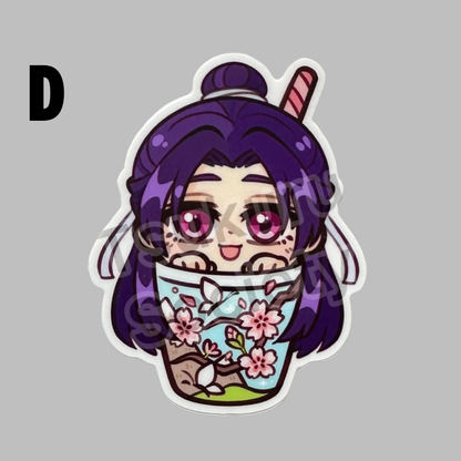 Vinyl Stickers - Boba Series - AD