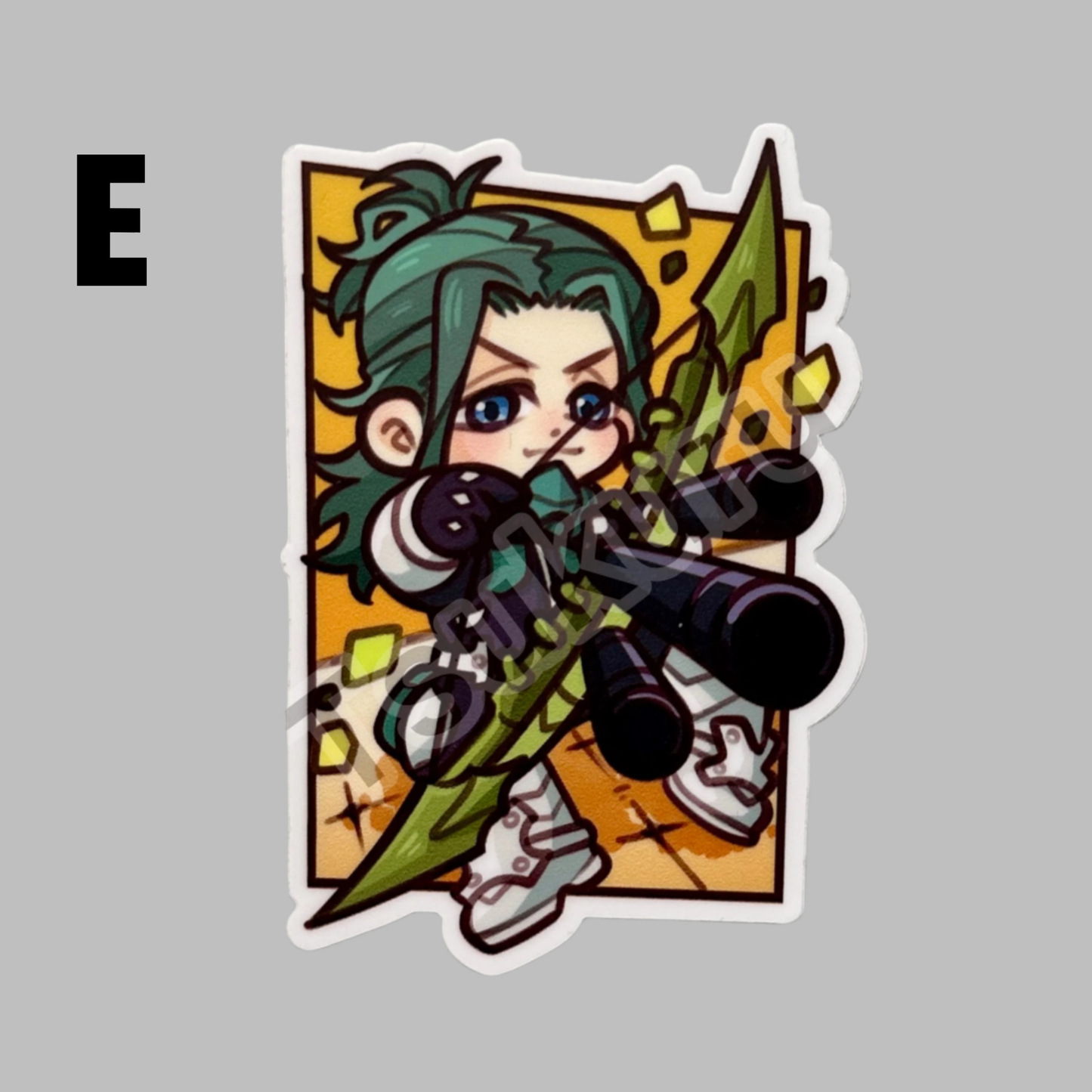 Vinyl Stickers- Defense