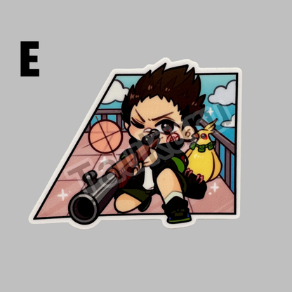 Vinyl Stickers- Assassins