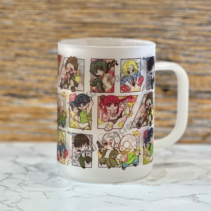 17oz Frosted Glass Mug - SD Panels