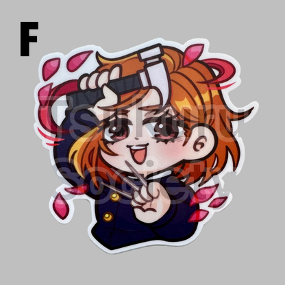 Vinyl Stickers- Battle