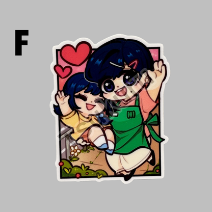 Vinyl Stickers- Assassins