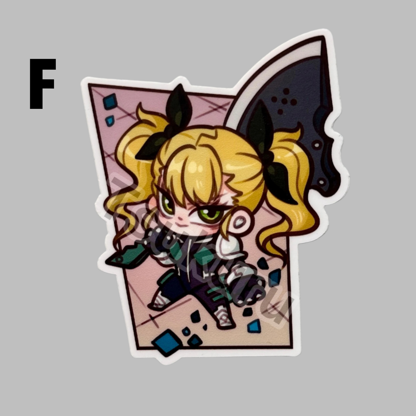 Vinyl Stickers- Defense