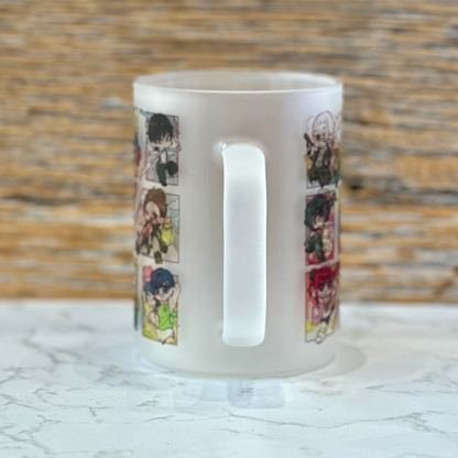 17oz Frosted Glass Mug - SD Panels