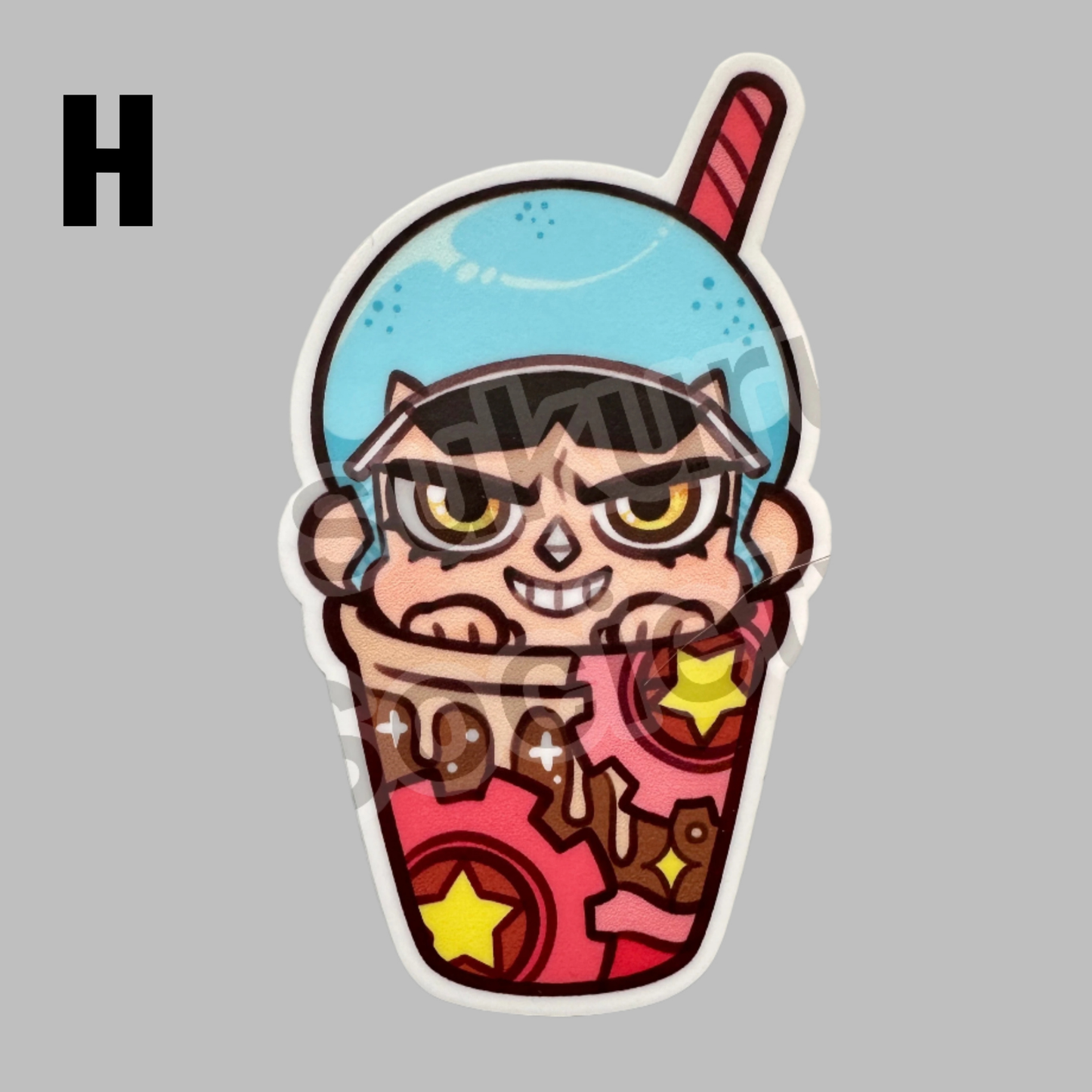 Vinyl Stickers- Boba Series - Pirates