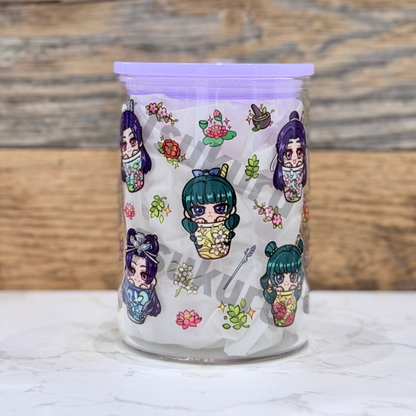 17oz Glass Mug - Boba AD (Double Sided)