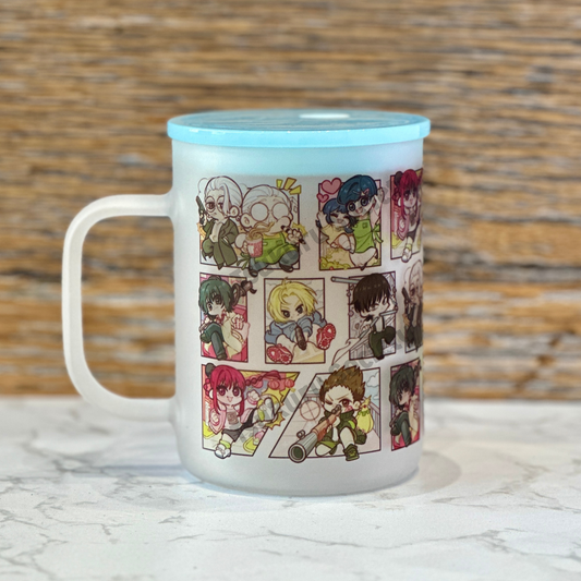 17oz Frosted Glass Mug - SD Panels
