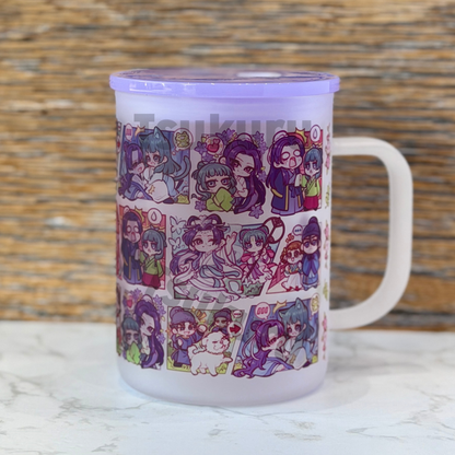 17oz Frosted Glass Mug - AD Panels V2