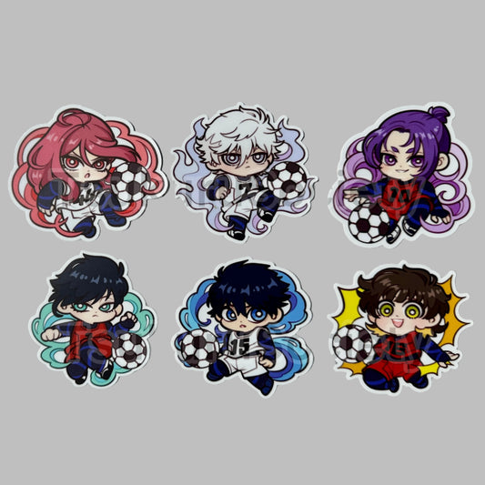 Vinyl Stickers - Soccer Boys