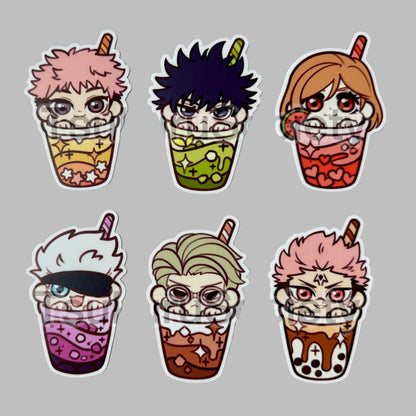 Vinyl Stickers-Boba Series - Sorcerers