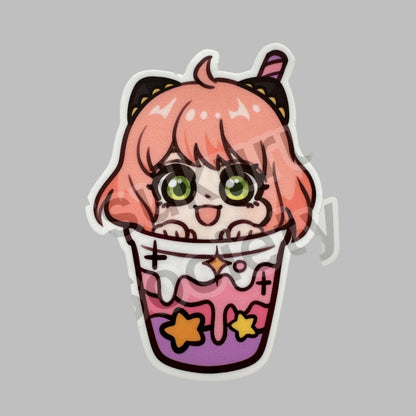 Vinyl Stickers - Boba Series - Family