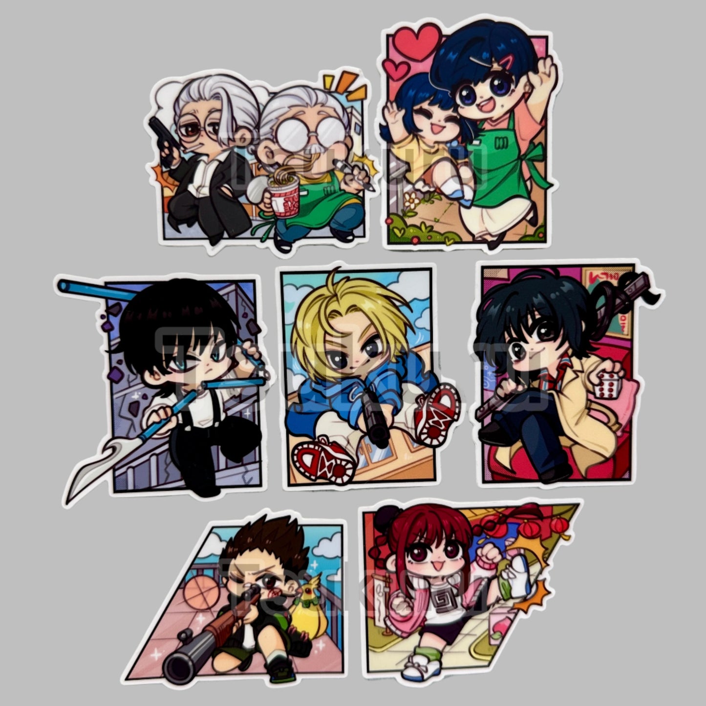 Vinyl Stickers- Assassins